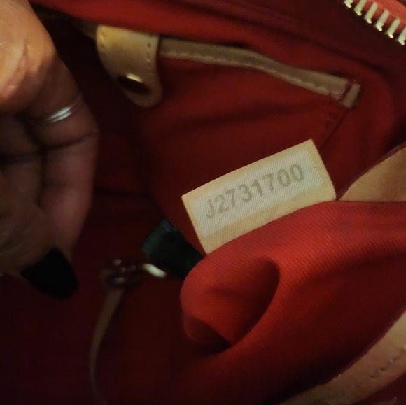 Dooney & Bourke Red and Tan Satchel with Scarf GUC - Picture 6 of 15